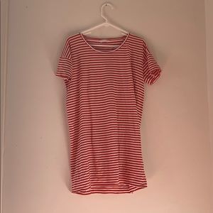 Everlane striped tee dress